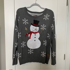 Tipsy Elves Snowman Sweater